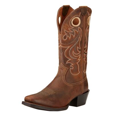 Ariat Sport Square Toe - Western Laarzen Bruin Heren - 36319-944